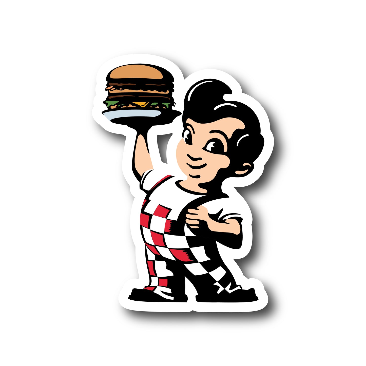 New Boy Logo Sticker