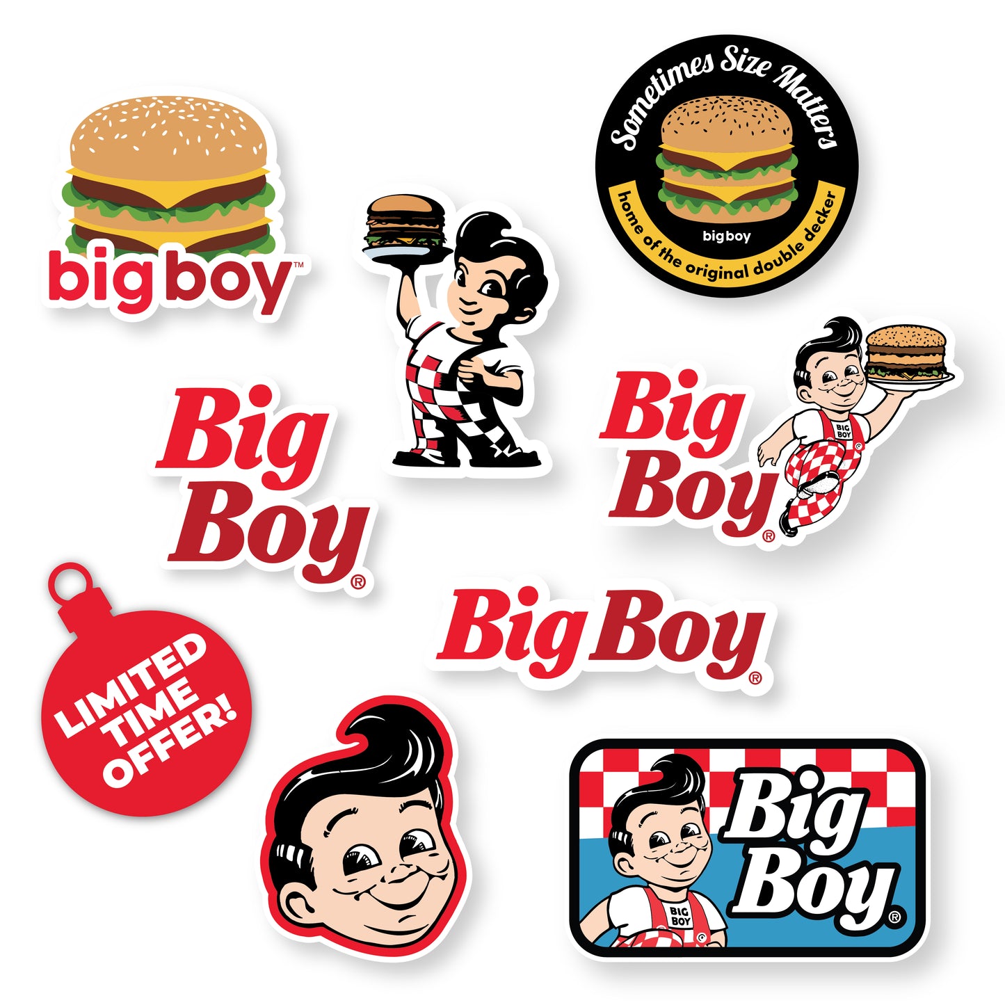Big Boy Sticker Bundle