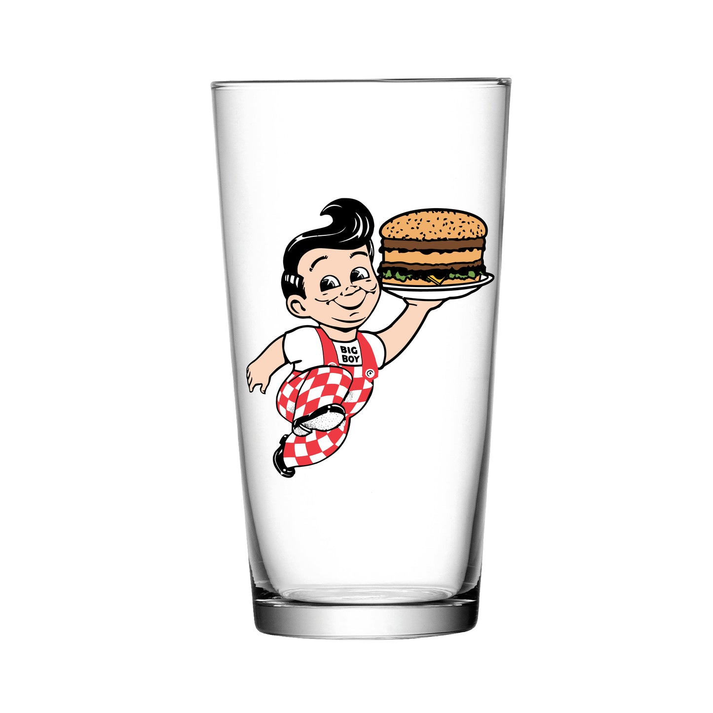Big Boy Retro Pint Glass