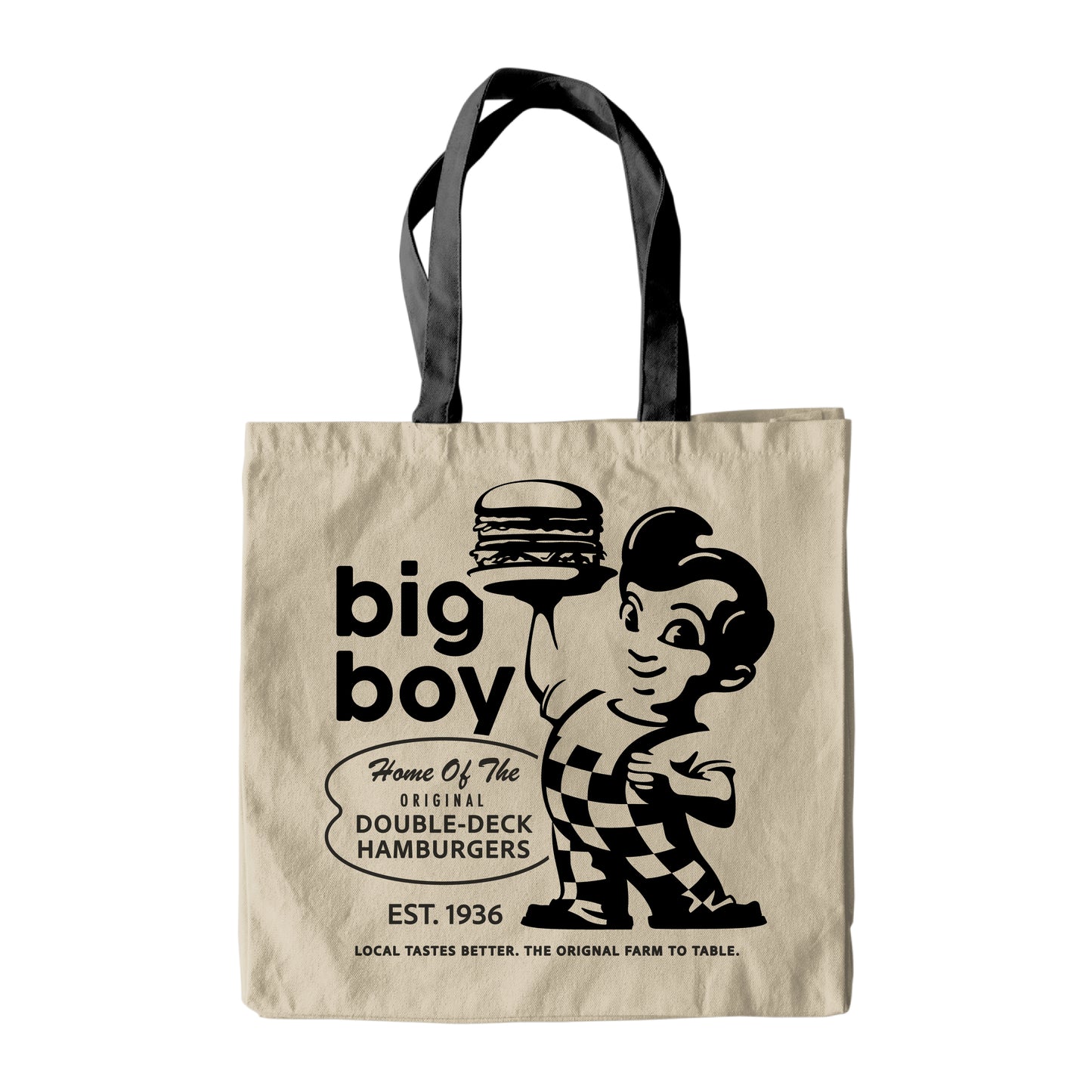 Big Boy Vintage Tote Bag