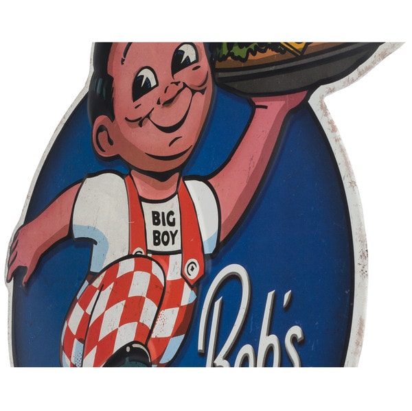 Bob's Big Boy Embossed Metal Sign