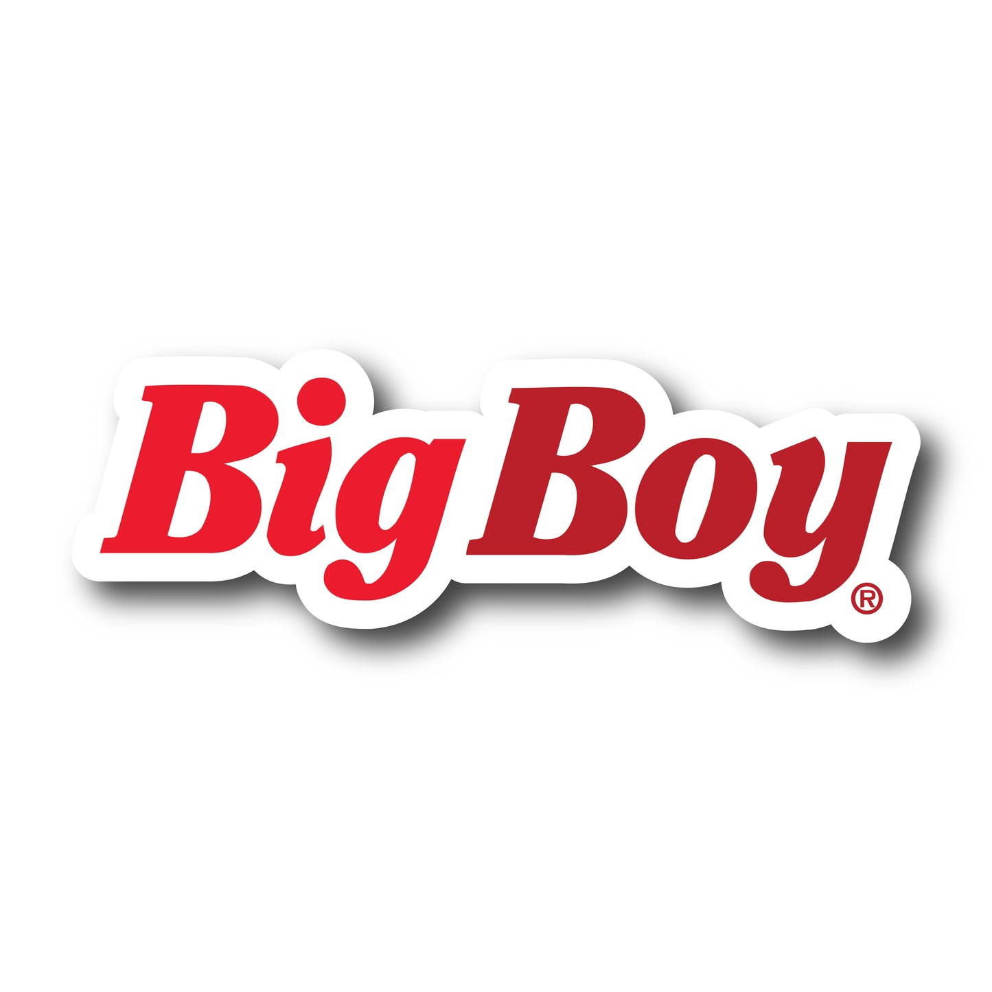 Big Boy Classic Logo Sticker