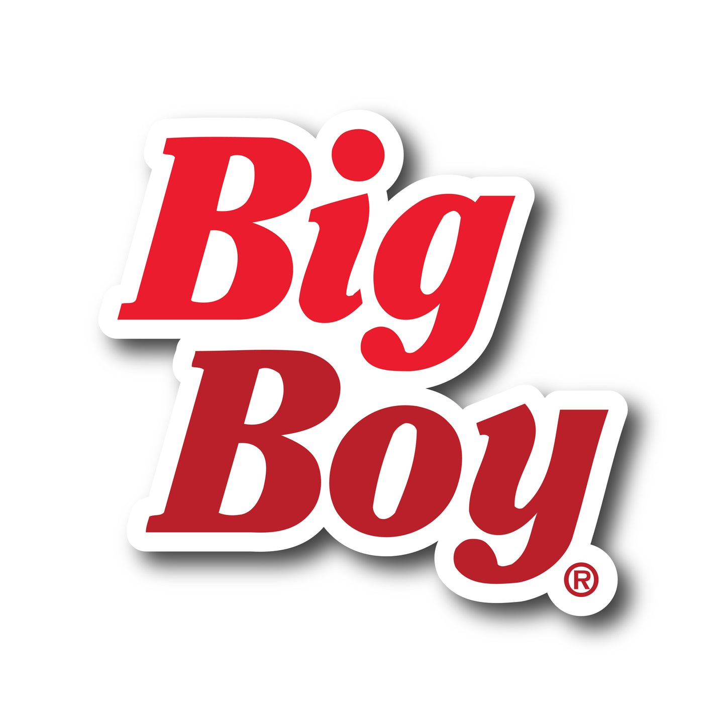 Big Boy Classic Stacked Logo Sticker