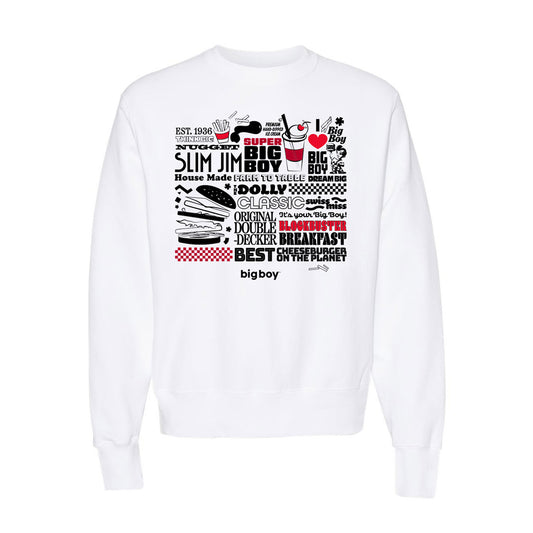 Big Boy Collage Crewneck